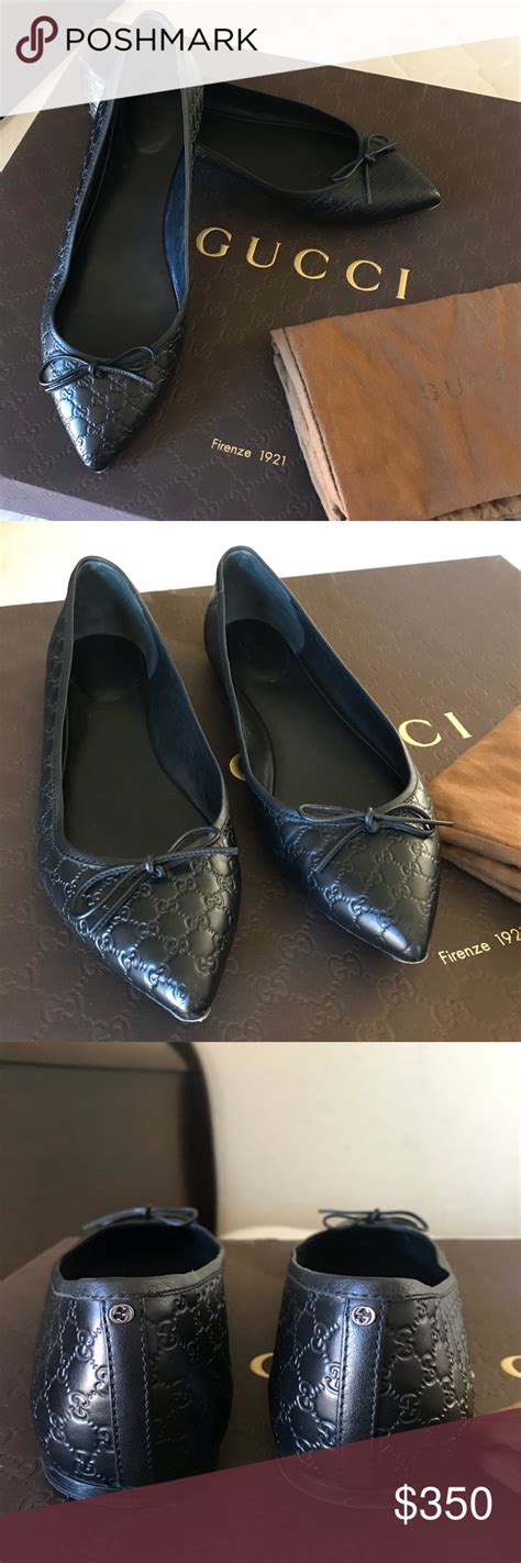 gucci shoes guccissimia flats|vintage Gucci flat shoes.